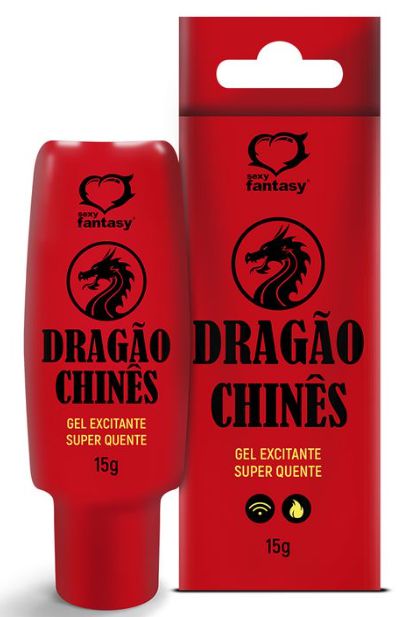Gel Excitante Unissex Dragão Chinês 15g Sexy Fantasy