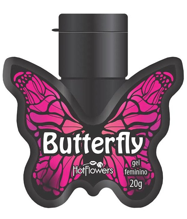 Vibrador Beijável Feminino Butterfly 20g Hot Flowers