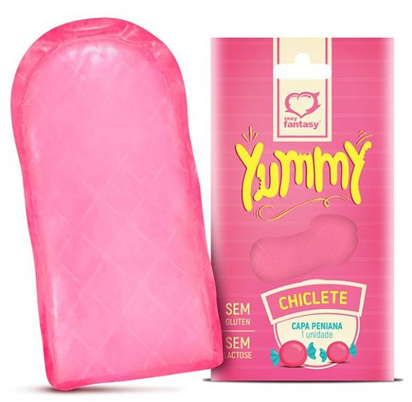 Capa Peniana Comestível Yummy Chiclete Sexy Fantasy