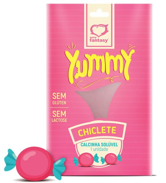 Calcinha Comestível Yummy Chiclete Sexy Fantasy