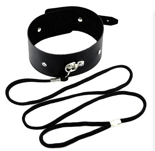 Kit coleira com fivela ajustável Dominatrixxx