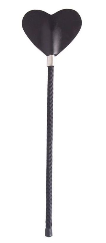 Chibata Coração Preto 40cm Dominatrixxx