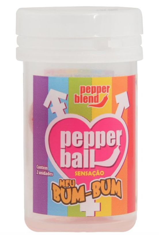 Bolinha Explosiva Meu Bumbum Sensação Pepper Blend