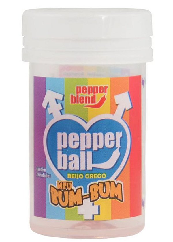 Bolinha Explosiva Meu Bumbum Beijo Grego Pepper Blend