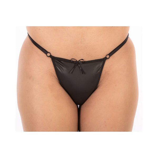 Calcinha Aquendar Natasha Preto Pimenta Sexy