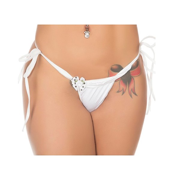 Calcinha Fio Dental Thaís Branco Pimenta Sexy