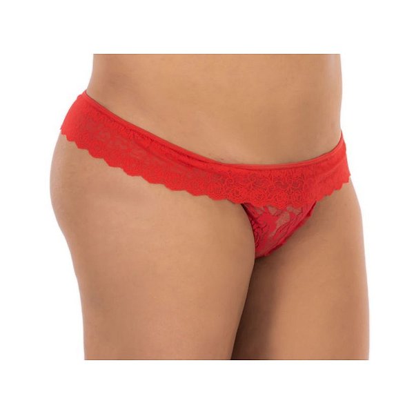 Calcinha Aquendar Tailandesa Vermelho Pimenta Sexy