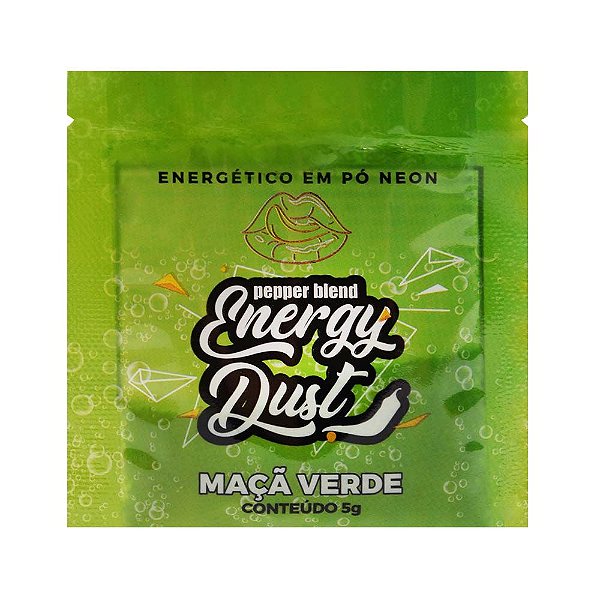Neon Energy Dust Energético Em Pó 5g Pepper Blend
