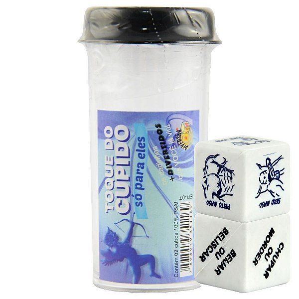 Dado Do Cupido Gay Duplo Diversão Ao Cubo