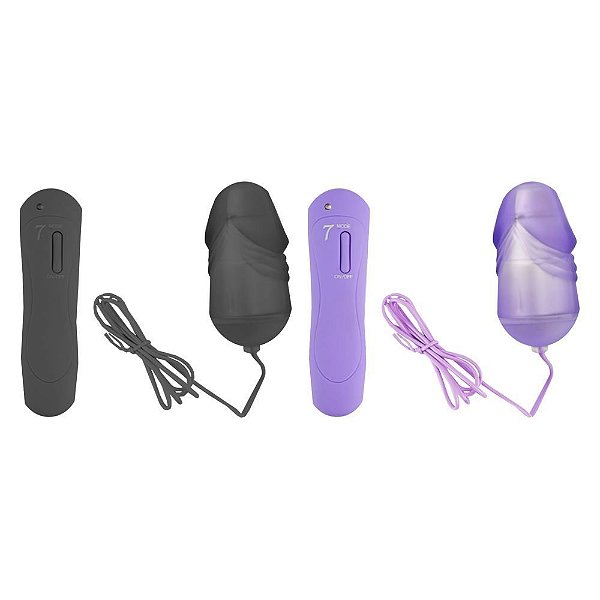 Vibrador Mini Bullet Luzes 7 Vibrações Sexy Import