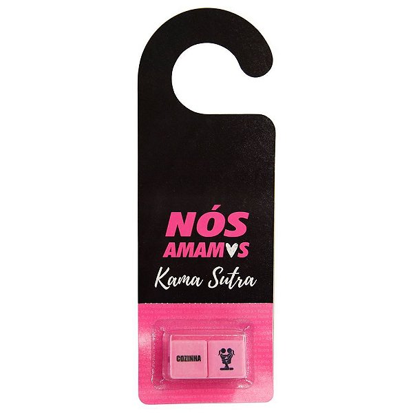 Kit Aviso De Porta Lésbico Kama Sutra 2 Dadinho êxtase