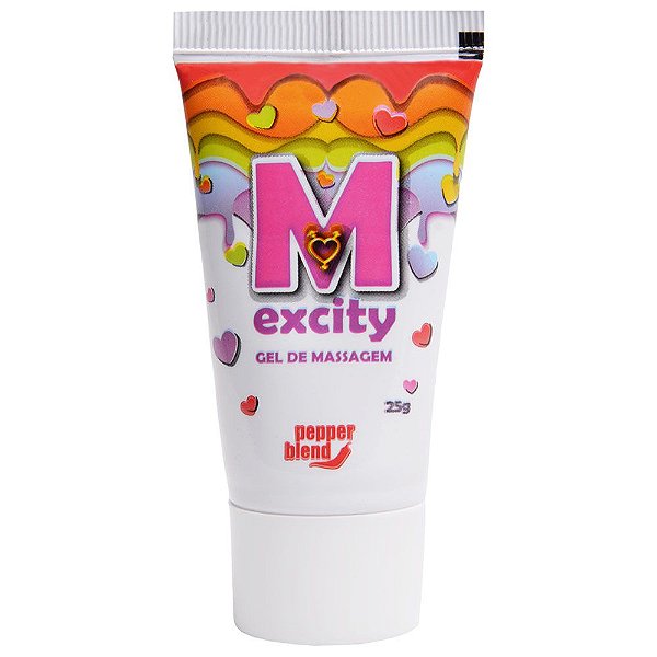 M Excity Diversidade Gel Lubrificante 25g Pepper Blend