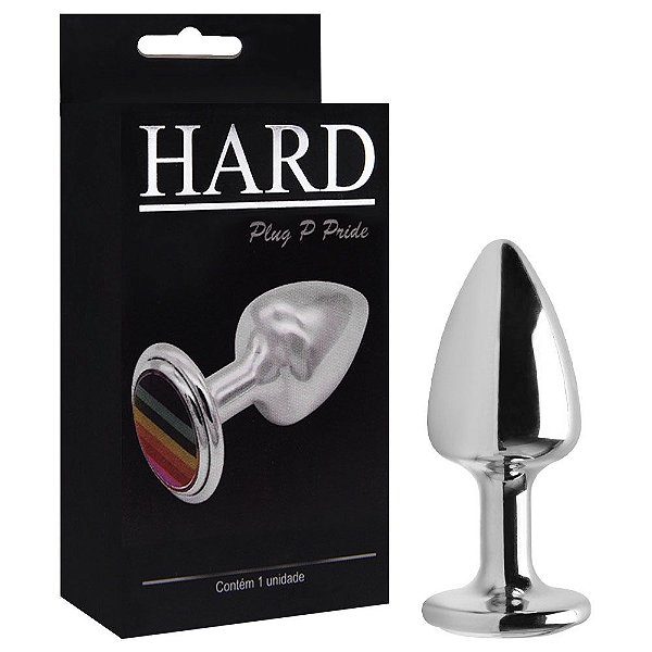 Plug P Anal Pride Lgbt Em Metal Hard