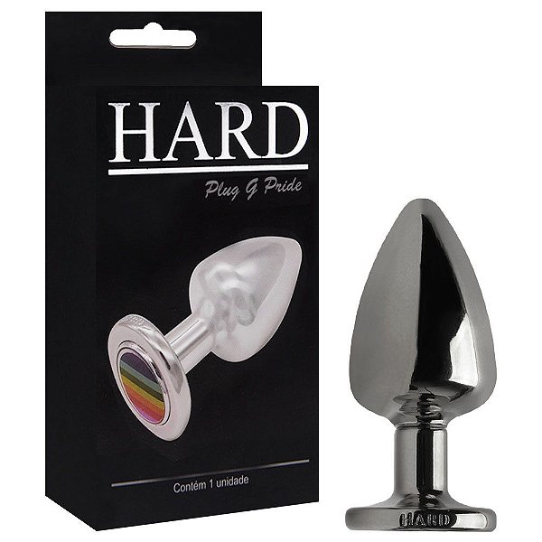 Plug G Anal Pride Lgbt Em Metal Hard