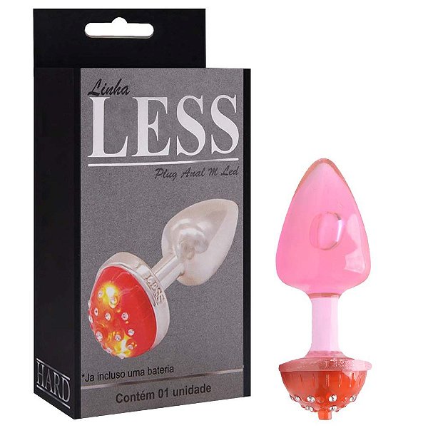 Plug M Anal Com Led Less Em Abs Hard