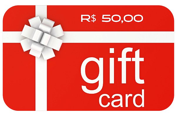 Vale presente virtual - R$ 50,00