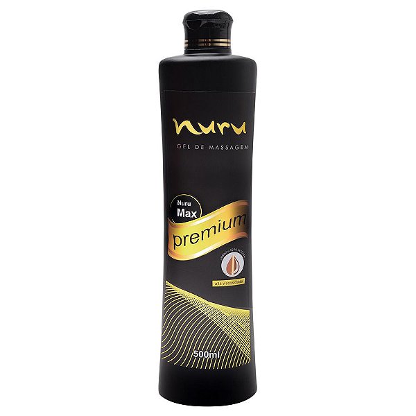 Nuru Max Premium Alta Viscosidade 500ml