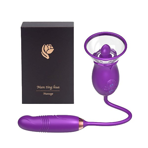 Sugador Clitóris Língua Man Ting Hua Vipmix