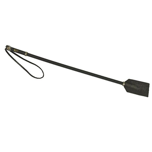 Chibata Sensual Tradicional Preta 50cm Hot Flowers