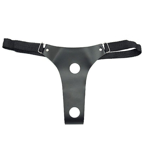 Cinta Para Próteses 02 Furos Anal Com Regulagem Dominatrixxx