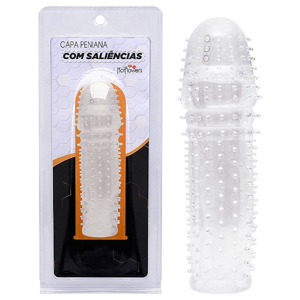Capa Peniana Em Silicone Hot Flowers