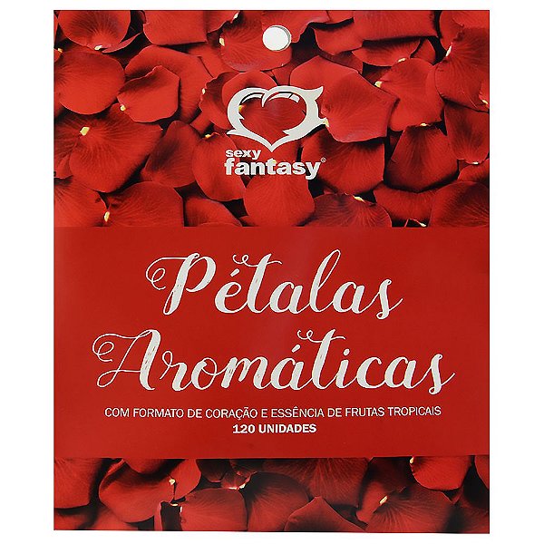 Pétalas Perfumadas 120 Unidades Sexy Fantasy
