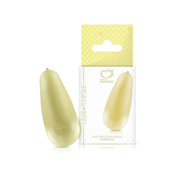 Cone Pompoar Pesinho Amarelo 32g Sexy Fantasy