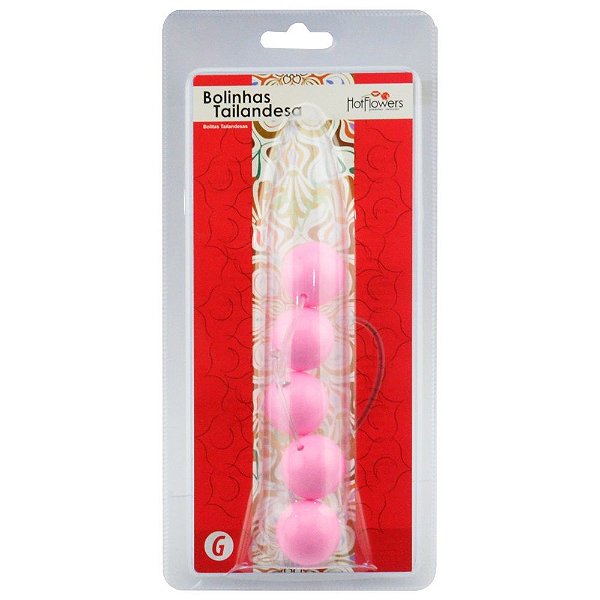 Bolinha Tailandesa Grande Hot Flowers