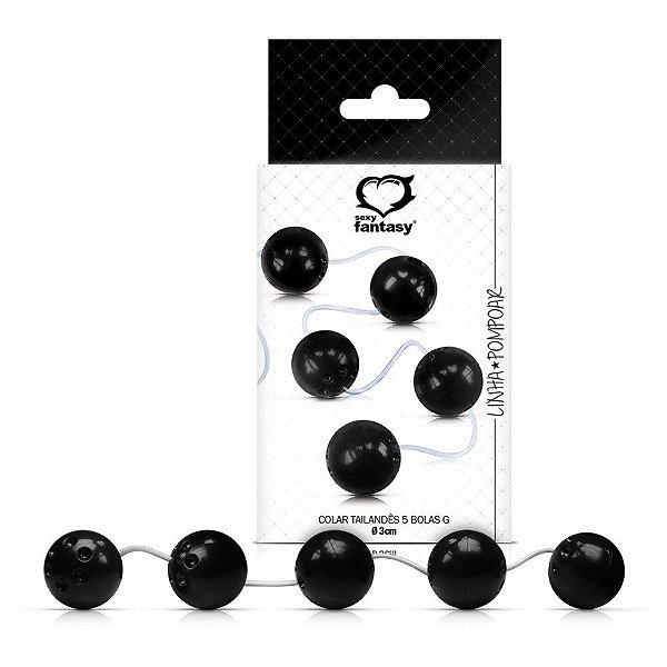Bolinha Tailandesa Grande 05 Unidades Sexy Fantasy