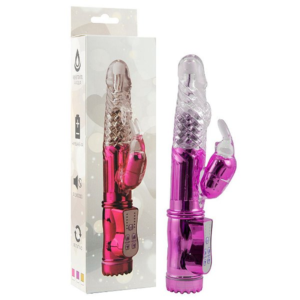 Vibrador Rotativo 36 Vibrações Metálico 22 X 3,3cm Vipmix