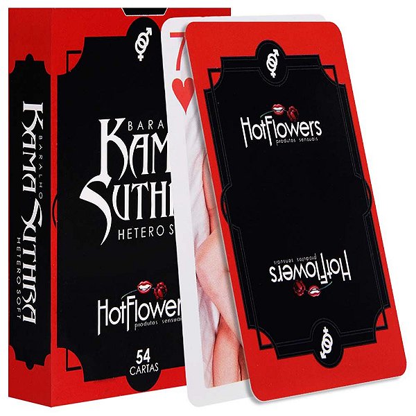 Baralho Kama Suthra Hetero Soft Hot Flowers