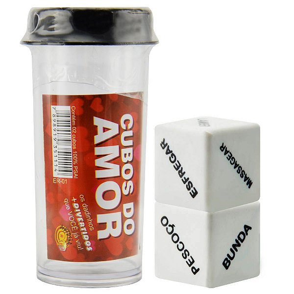 Dados Do Amor Unissex Duplo Diversão Ao Cubo