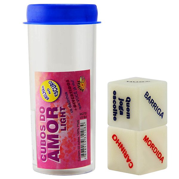 Dados Do Amor Fluorescente Unissex Duplo Diversão Ao Cubo