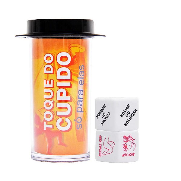 Dados Do Cupido Lesbian Duplo Diversão Ao Cubo