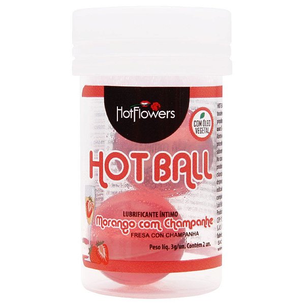 Bolinha Beija Muito 02 Unidades Hot Flowers