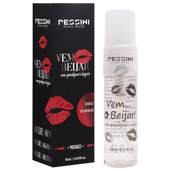 Vem Beijar Excitante Unissex 15ml Pessini