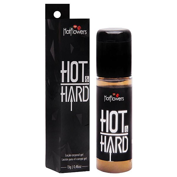 Hot Hard Gel Excitante Masculino 13g Hot Flowers