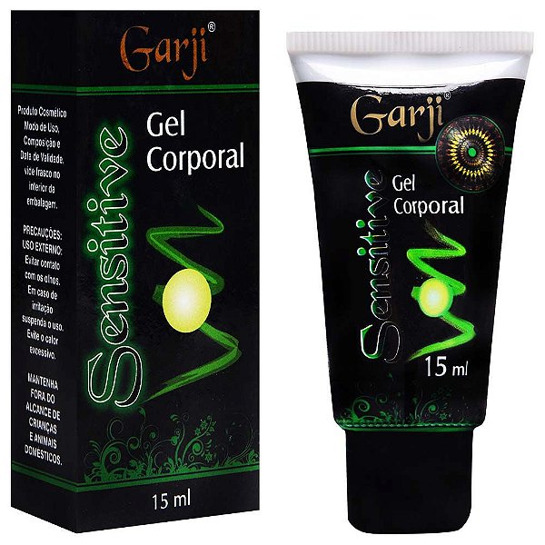 Sensitive Bisnaga Gel Funcional Anestésico 15ml Garji