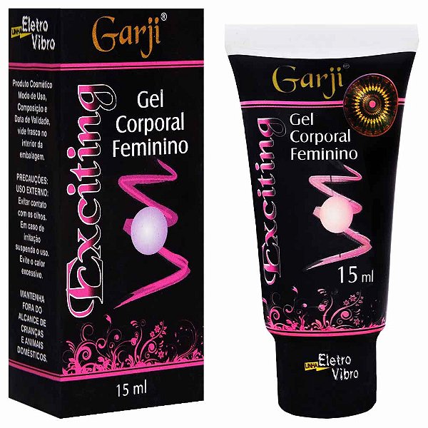 Exciting Bisnaga Excitante Feminino Elétrico 15ml Garji