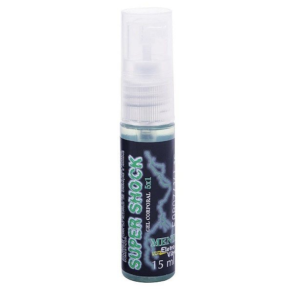 Super Shock Excitante Elétrico Spray Unissex 15ml Garji