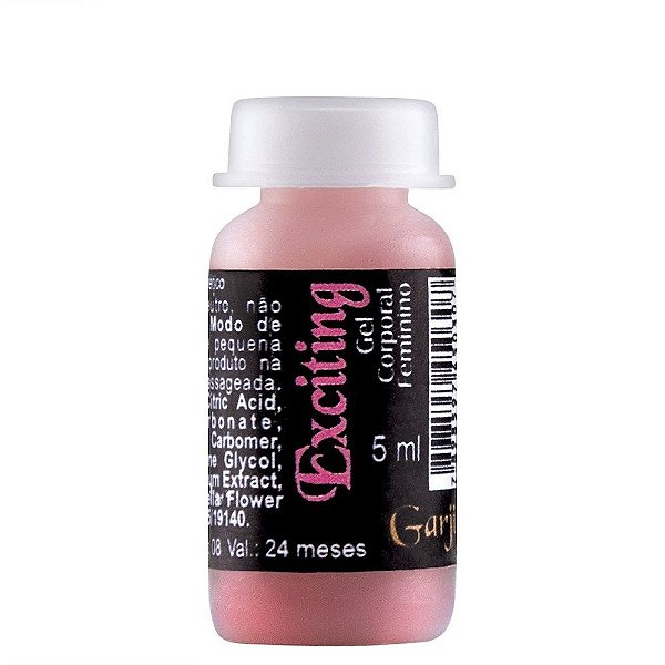 Exciting Flaconete Excitante Feminino Elétrico 5ml Garji