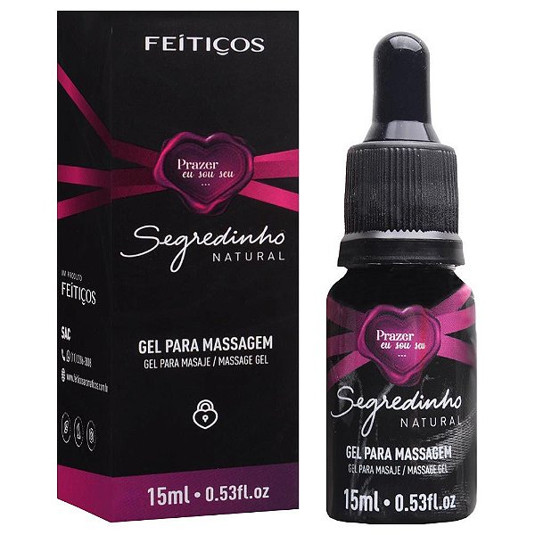 Segredinho Gotas Excitantes 15ml Feitiços