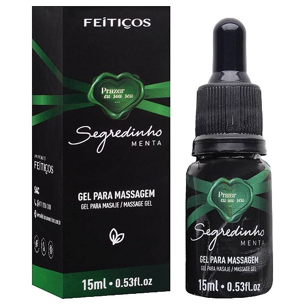 Segredinho Aromático Gotas Excitantes 15ml Feitiços