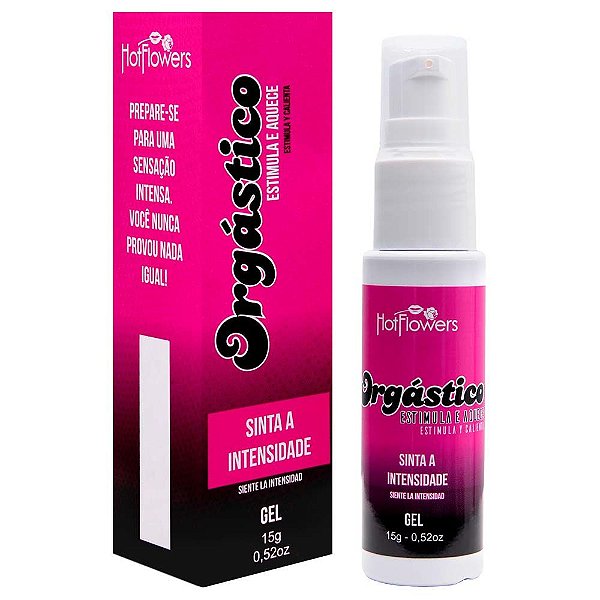 Orgástico Estimulante Feminino 15g Hot Flowers