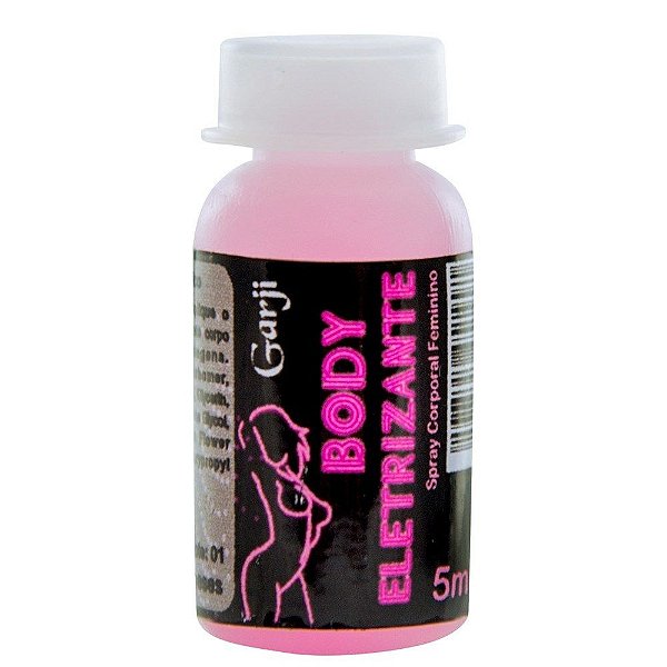 Body Eletrizante Flaconete Vibrador Líquido 5ml Garji