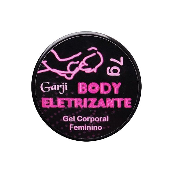 Body Eletrizante Pote Vibrador Gel 7g Garji