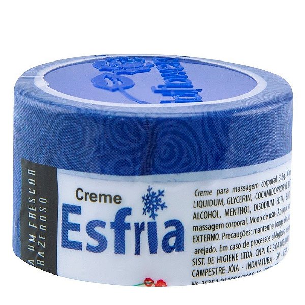 Esfria Creme Funcional 3,5g Hot Flowers