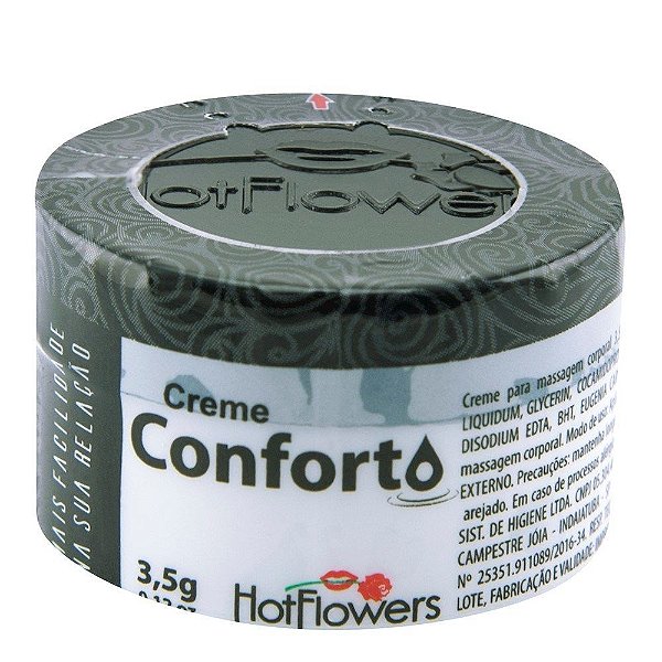 Conforto Anal Creme Funcional 3,5g Hot Flowers