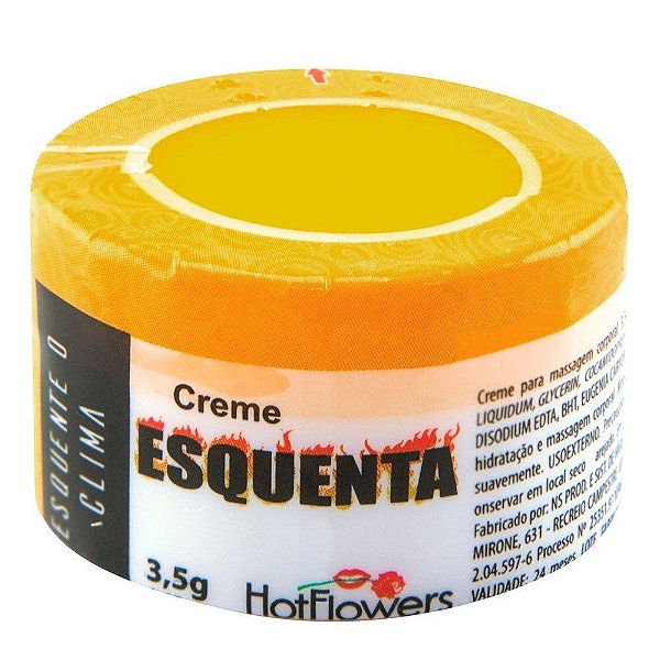 Esquenta Creme Funcional 3,5g Hot Flowers