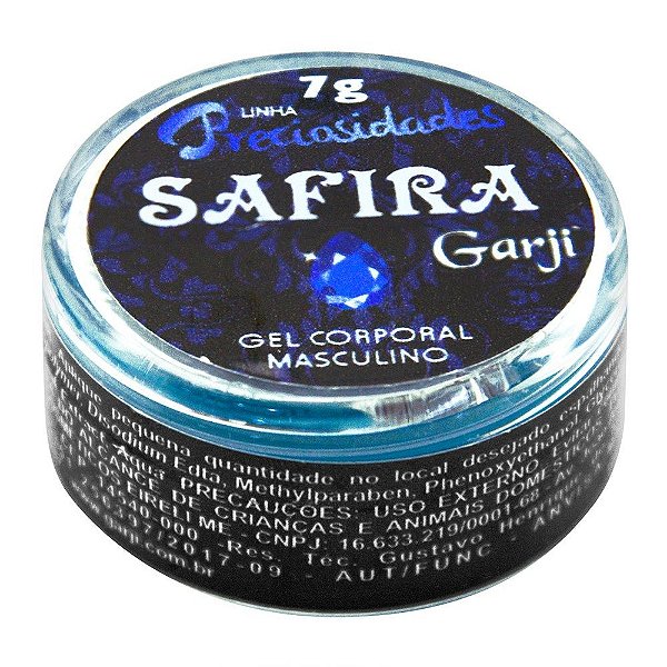 Safira Prolongador De Ereção 7g Garji